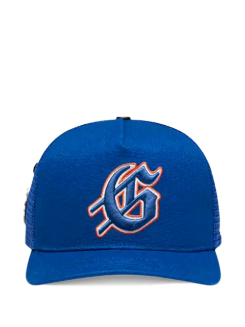 GODSPEED logo-embroidered mesh-panel trucker hat