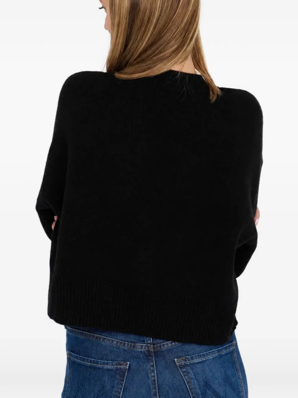 Alice Archer Alex cashmere cardigan Zwart
