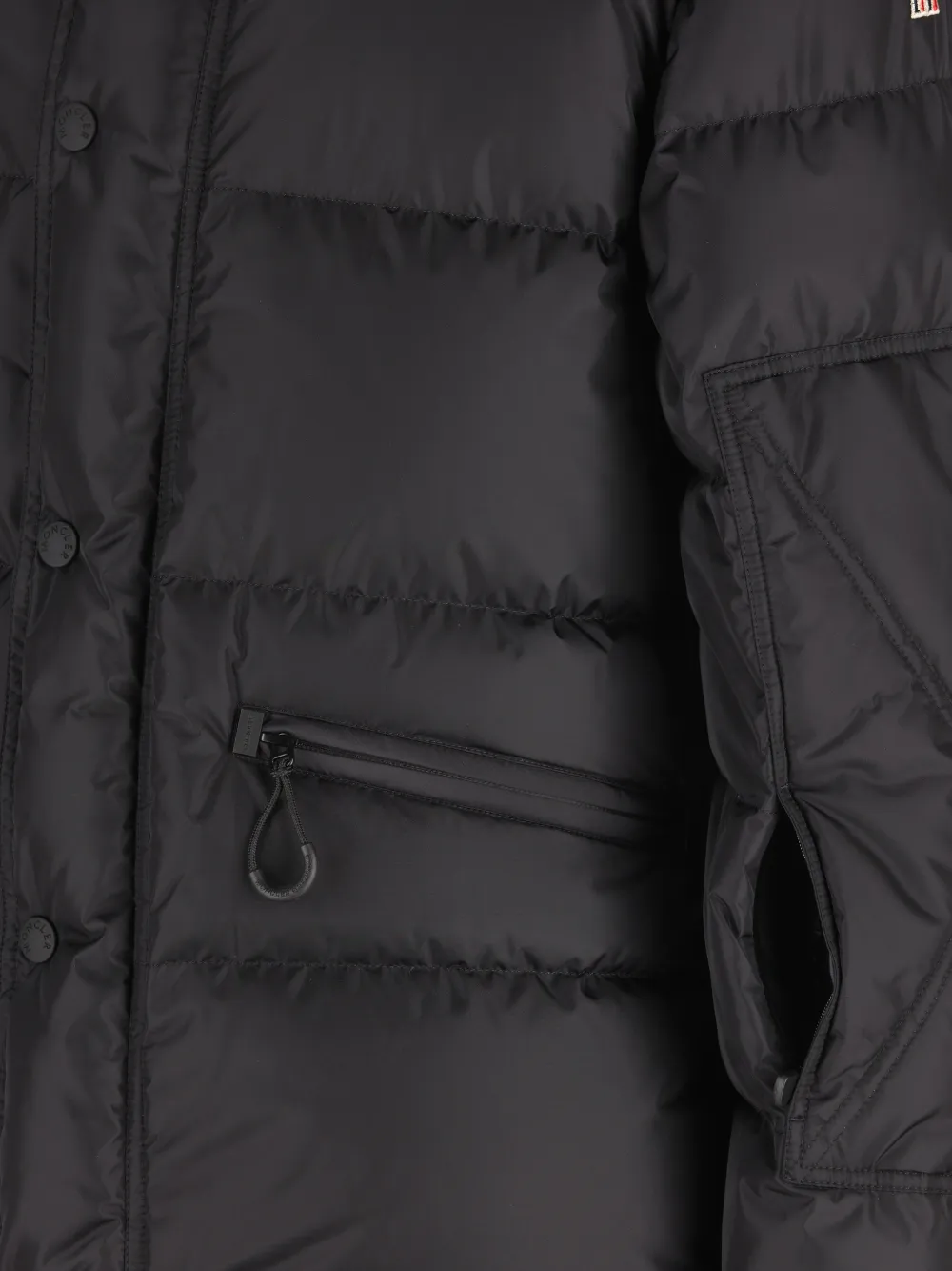 Moncler Grenoble Kasanka hooded padded jacket Zwart
