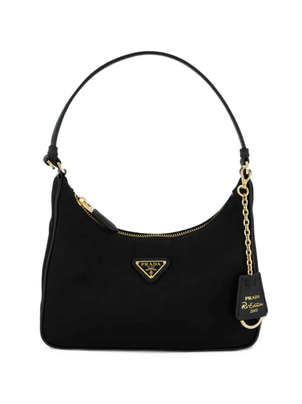 Prada Re-Edition 2005 Re-Nylon and Saffiano mini bag - Nero