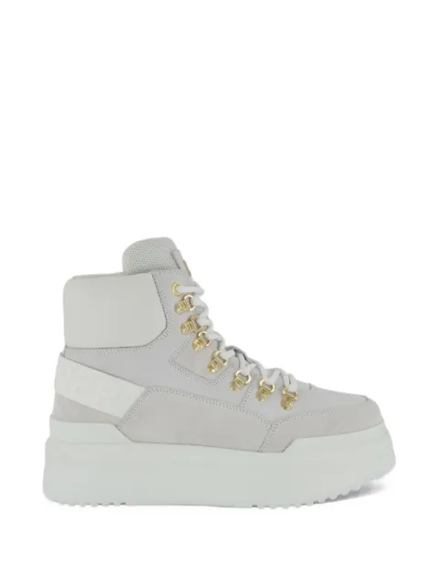 BOGNER logo-plaque platform boots