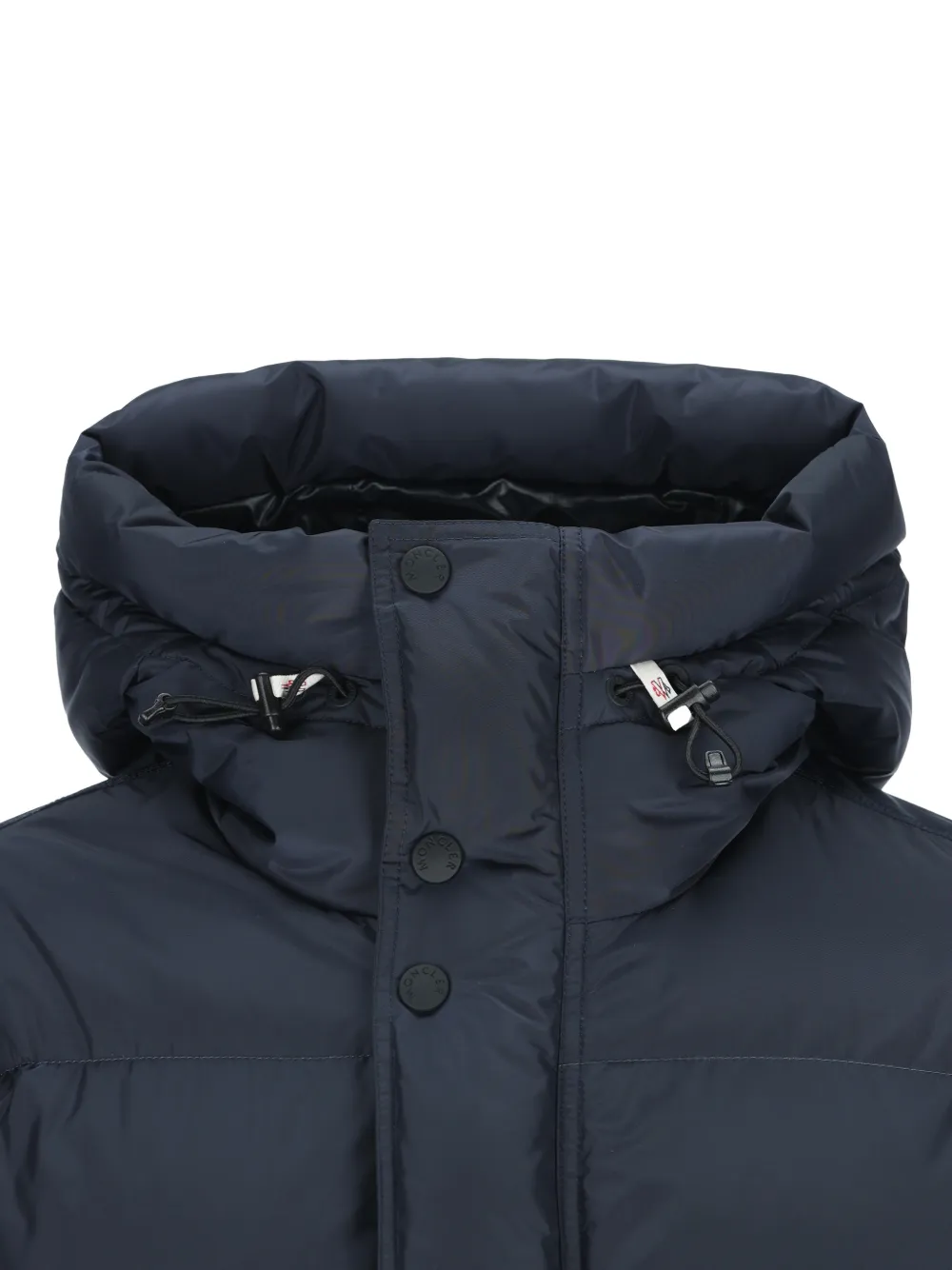 Moncler Grenoble Kasanka hooded quilted jacket Blauw