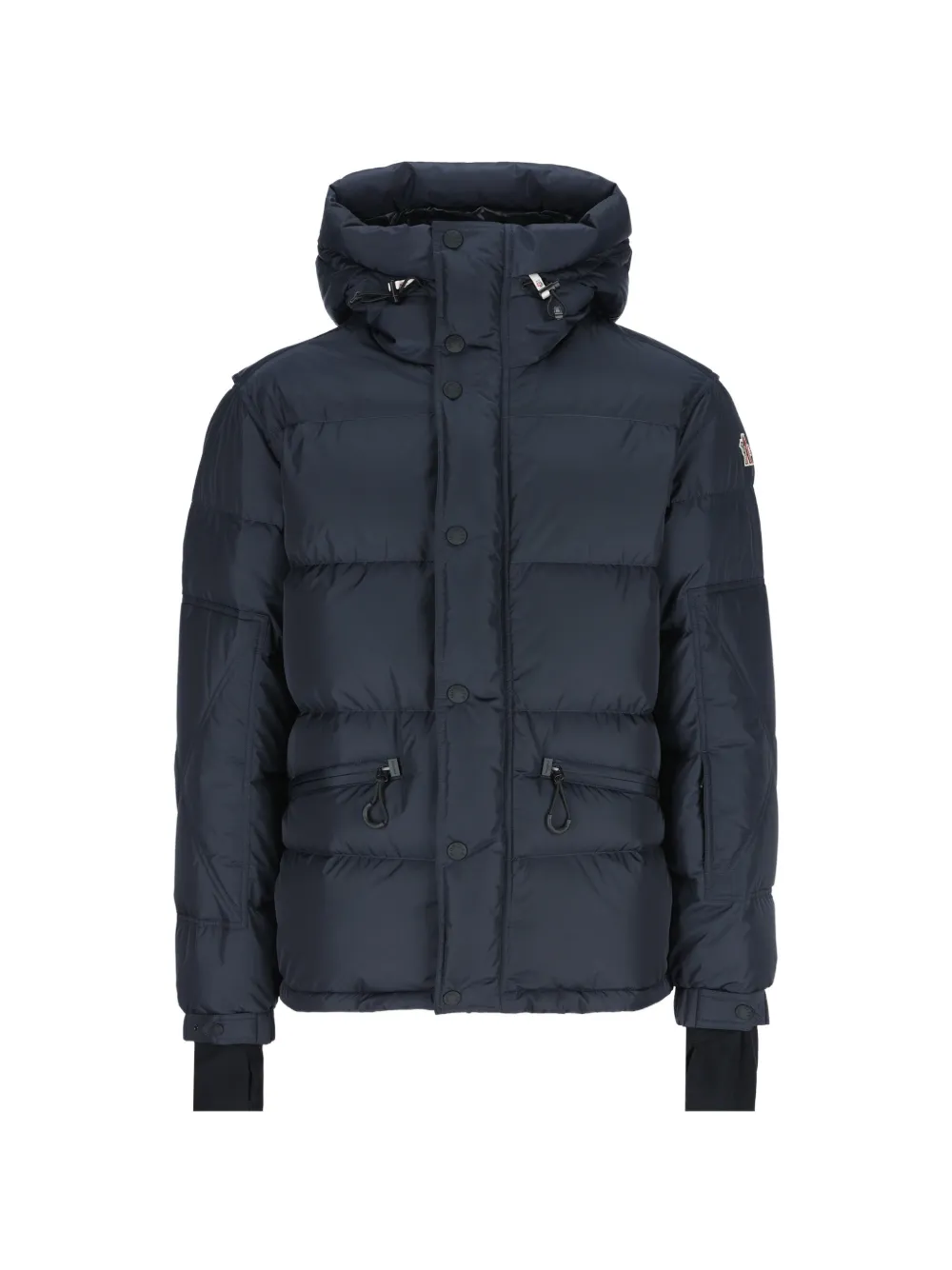 Moncler Grenoble Kasanka hooded quilted jacket Blauw