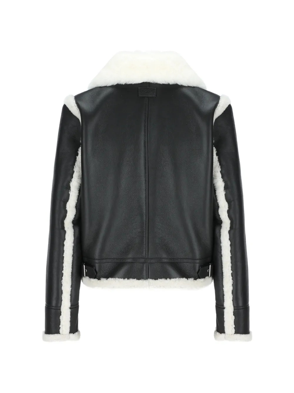 LOEWE jacket in shearling Zwart