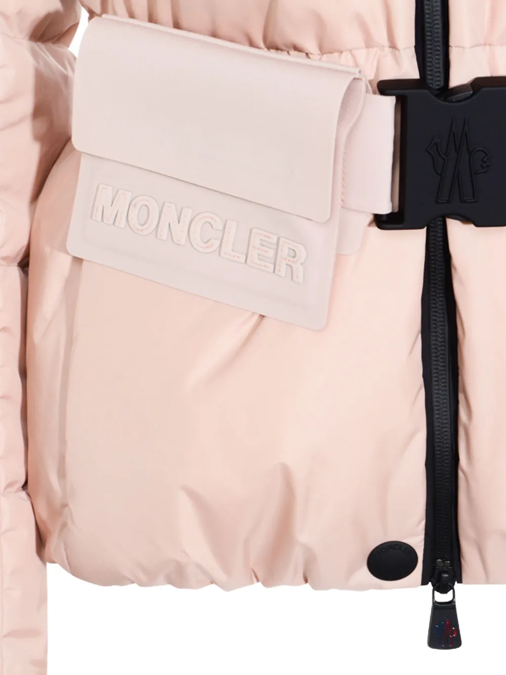 Moncler Grenoble Bouquetin ski-donsjack Beige