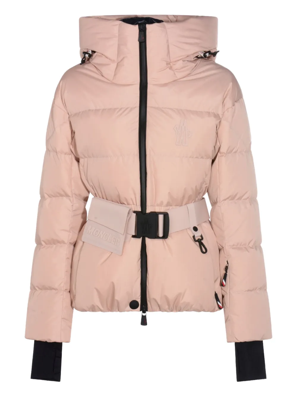 Moncler Grenoble Bouquetin ski-donsjack Beige