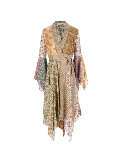 ZIMMERMANN Fairlight scarf wrap dress