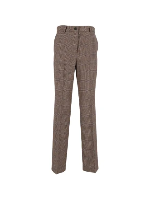 P.A.R.O.S.H. Prince of Wales check tailored trousers