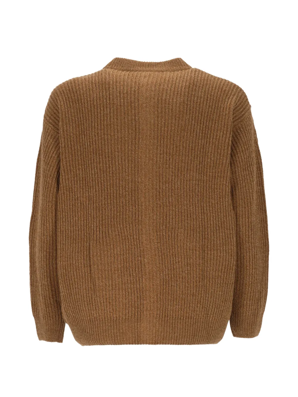 Wood ribbed-knit button-up cardigan Bruin