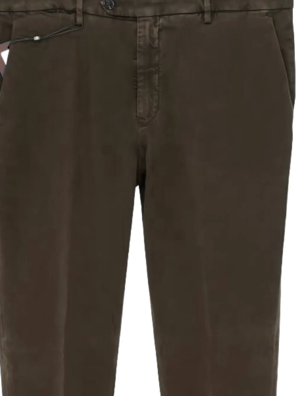 Briglia 1949 Naviglio slim-fit tapered trousers Bruin