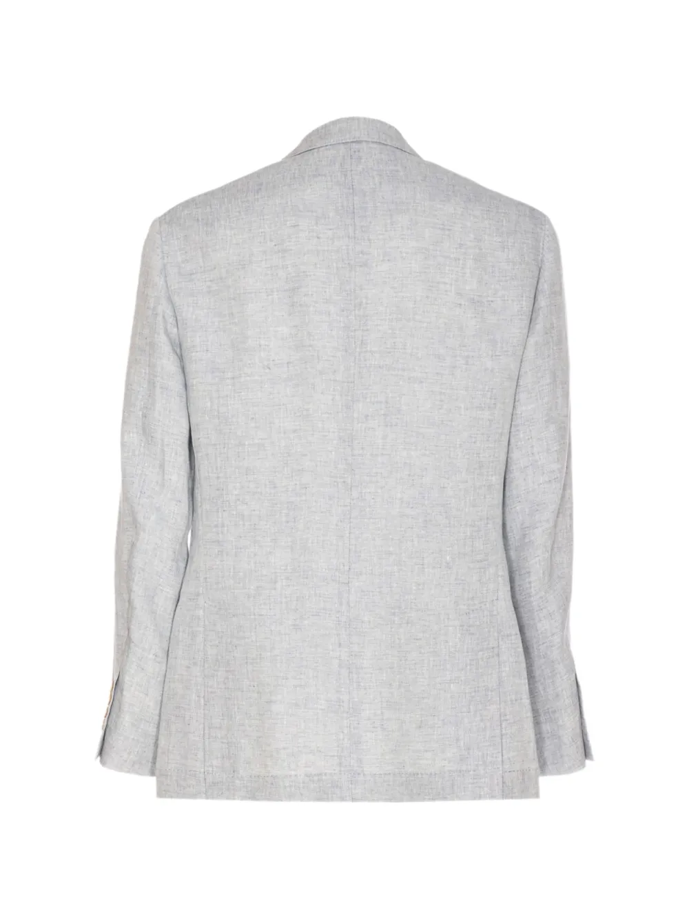 Brunello Cucinelli Blazer met enkele rij knopen Grijs