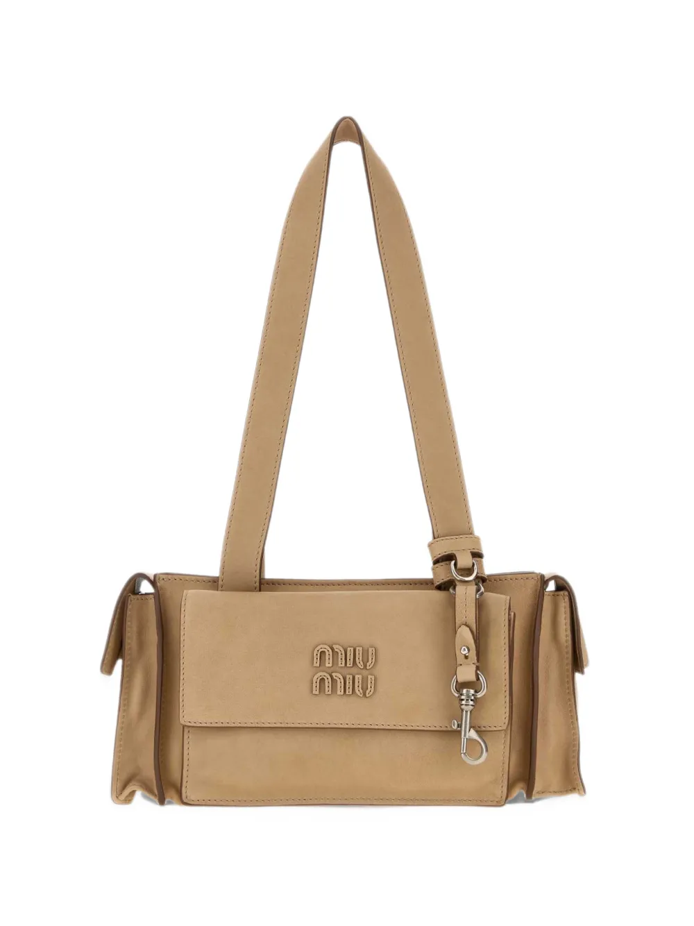 Miu Miu nappa-leather shoulder bag - Toni neutri