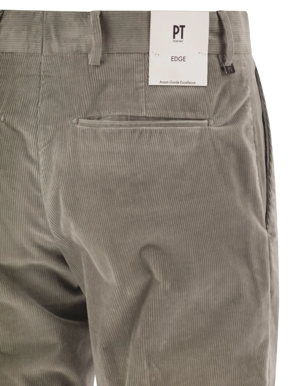 PT Torino Rebel corduroy trousers Grijs