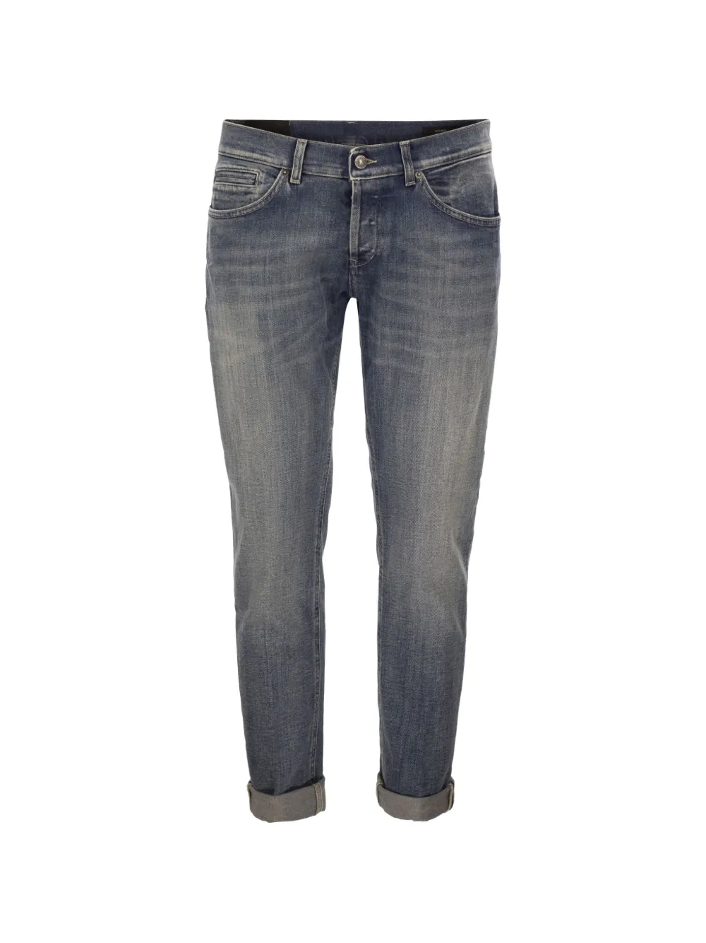 DONDUP George faded slim-fit jeans - Blu