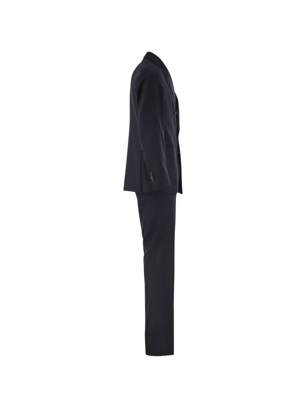 Tagliatore Pak met dubbele rij knopen en toelopende pijpen Blauw