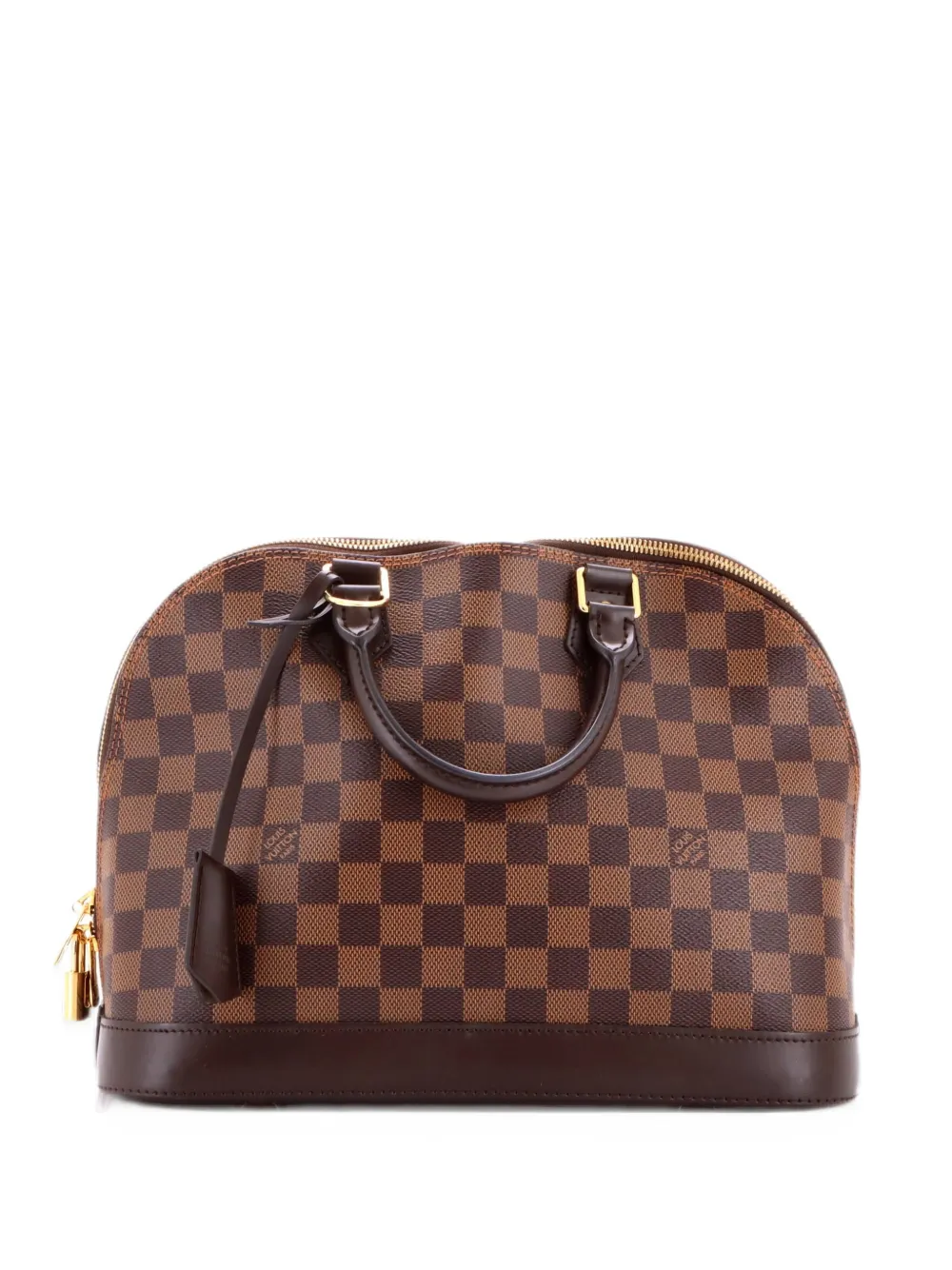 Louis Vuitton Pre-Owned Alma Handbag Damier PM satchel - Marrone
