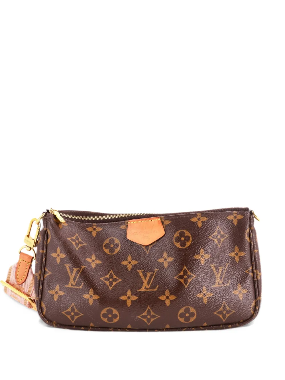 Louis Vuitton Pre-Owned Multi Pochette Accessoires Monogram Canvas crossbody bag - Brown
