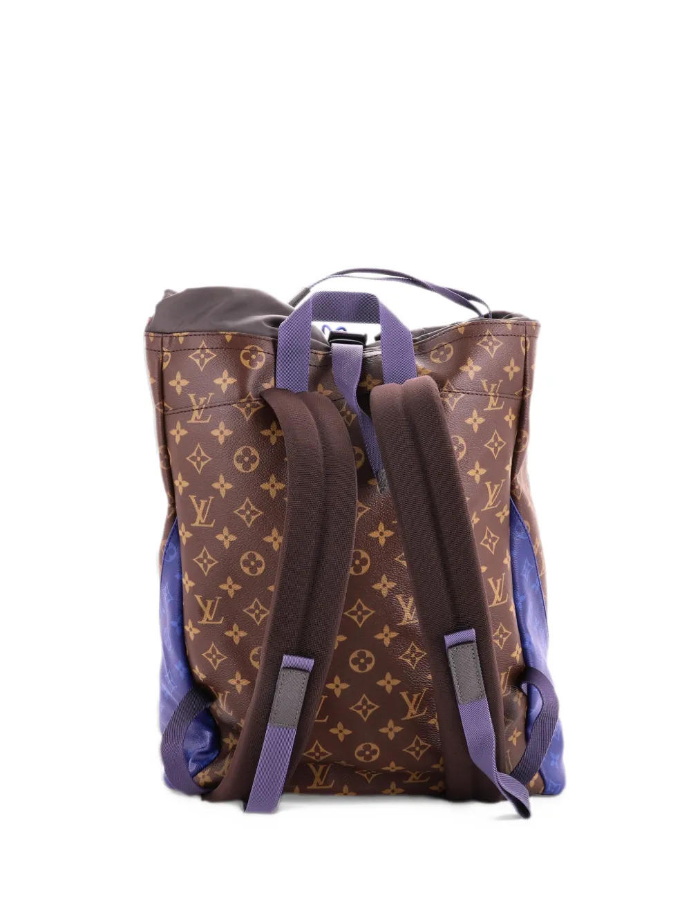 Louis Vuitton Pre-Owned Outdoor Limited Edition Monogram Canvas backpack - Blu
