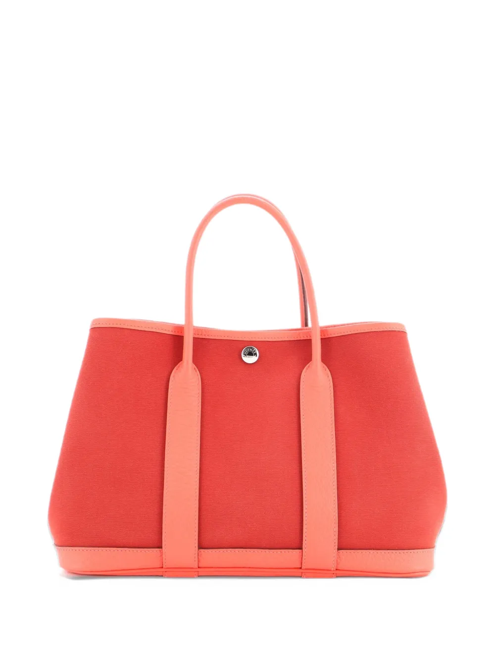 Hermès Pre-Owned Garden Party Toile and Leather 30 tote bag - Rosa