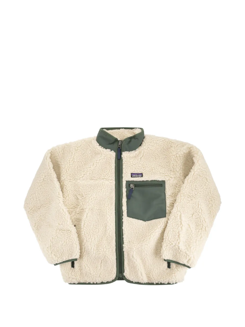 Patagonia Kids Retro-X sherpa fleece jacket Beige