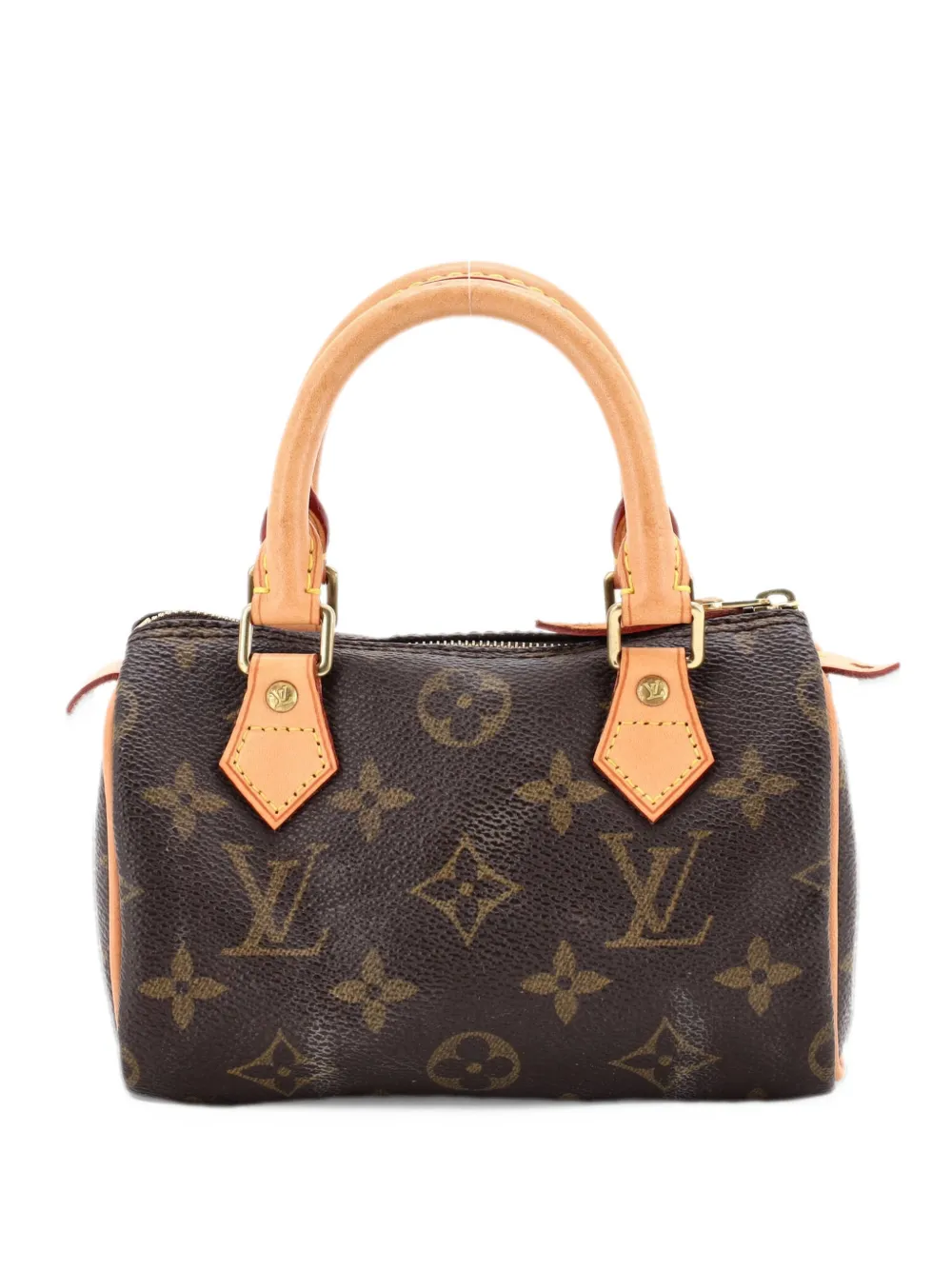 Louis Vuitton Pre-Owned Speedy Mini HL Handbag Monogram Canvas satchel - Marrone