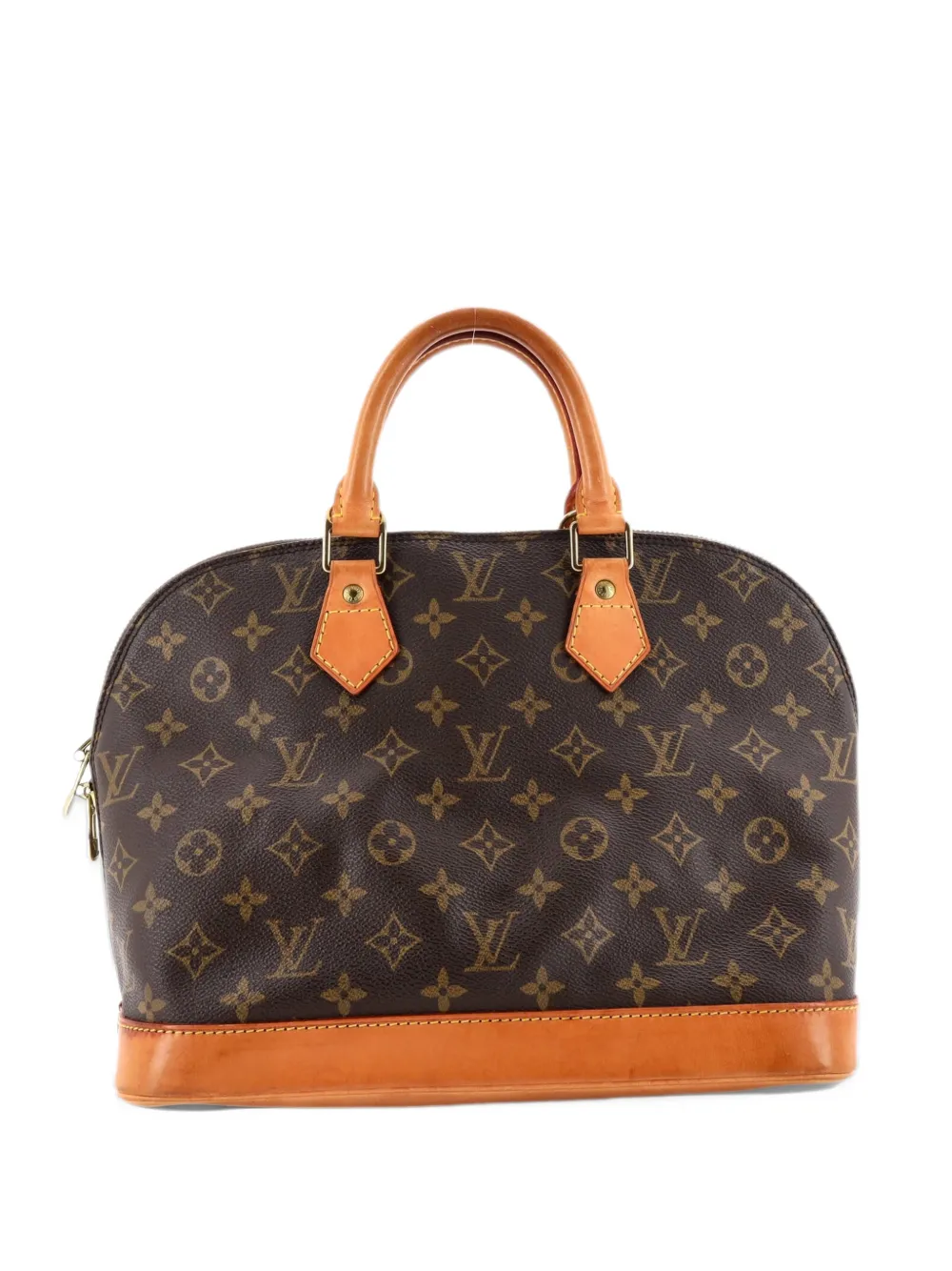 Louis Vuitton Pre-Owned Alma Handbag Monogram Canvas PM satchel - Marrone