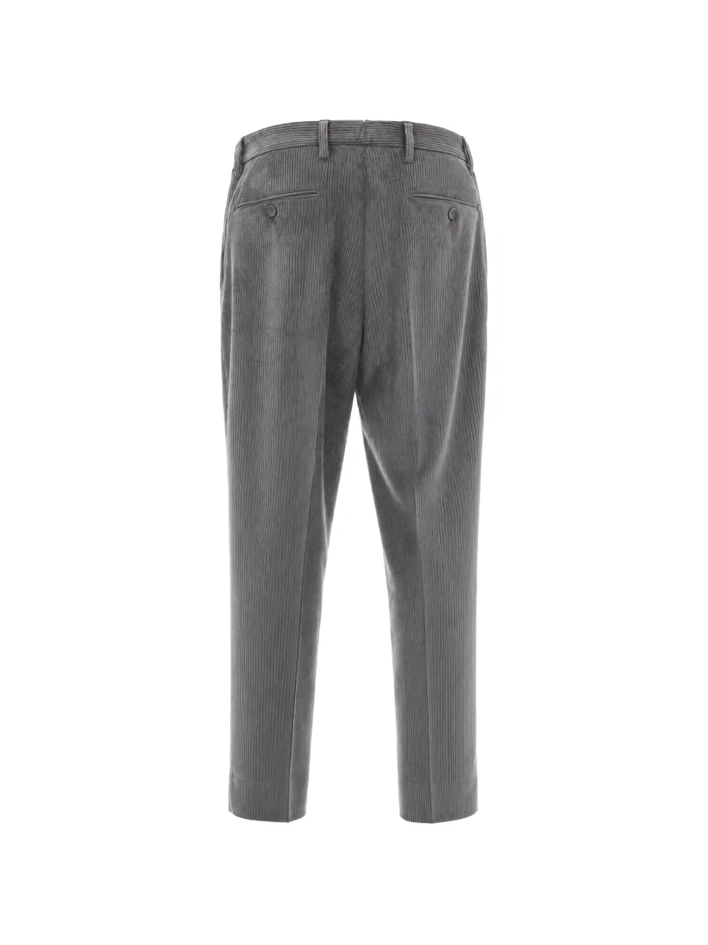 Briglia 1949 pleated corduroy trousers Grijs