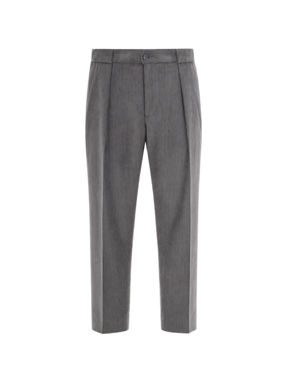 Briglia 1949 pleated corduroy trousers Grijs