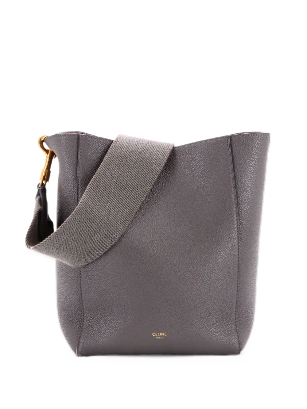 Celine Pre-Owned Sangle Seau Bag Calfskin Small shoulder bag - Grigio