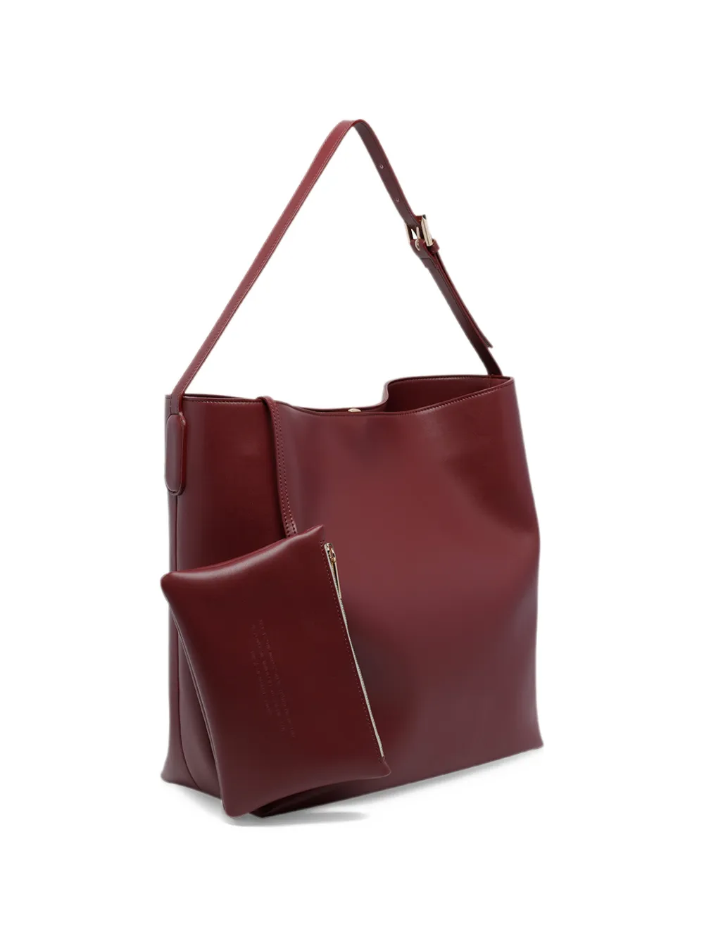 Themoirè Zoe tote bag Rood