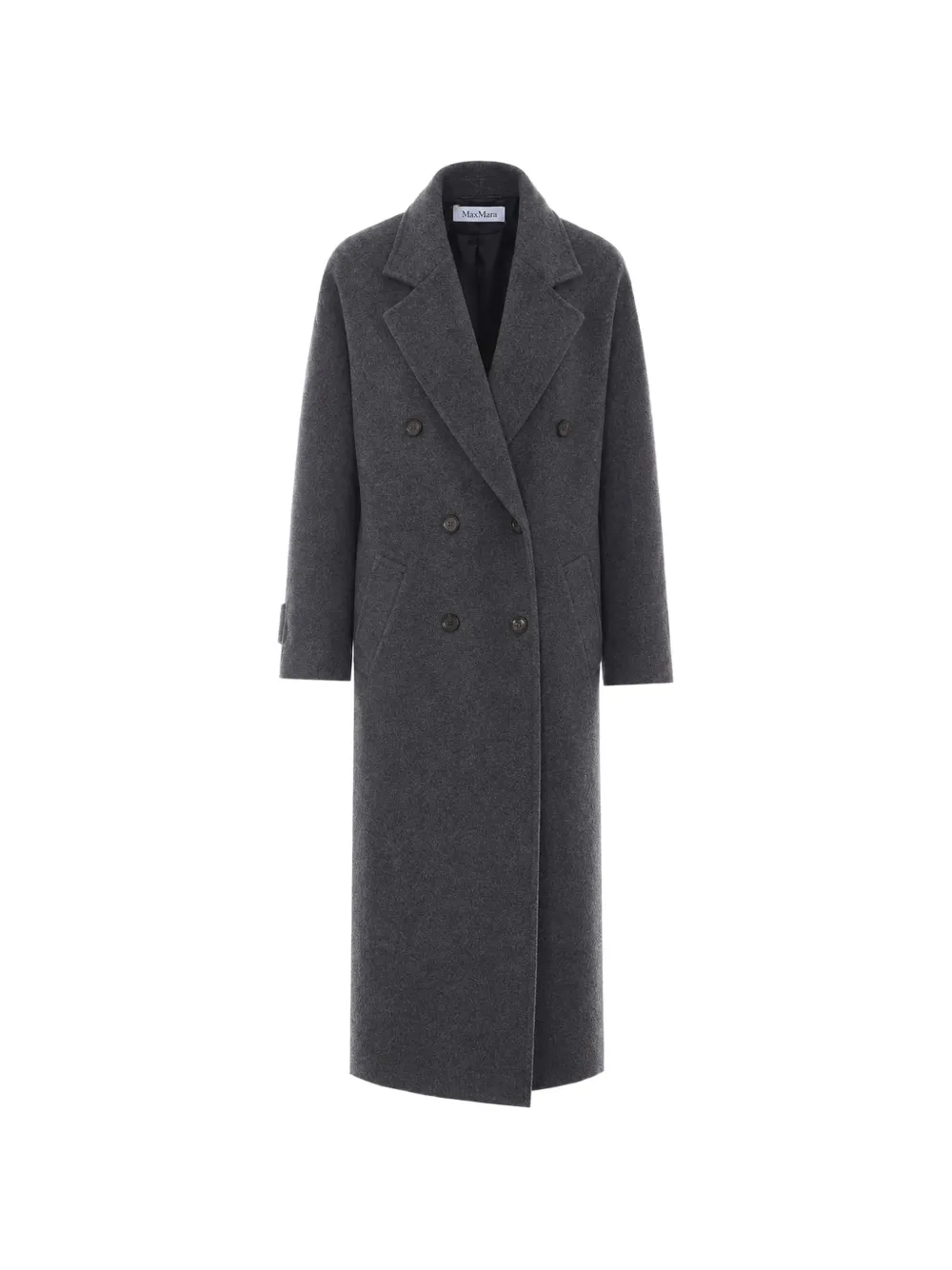 Max Mara Jas met dubbele rij knopen Grijs