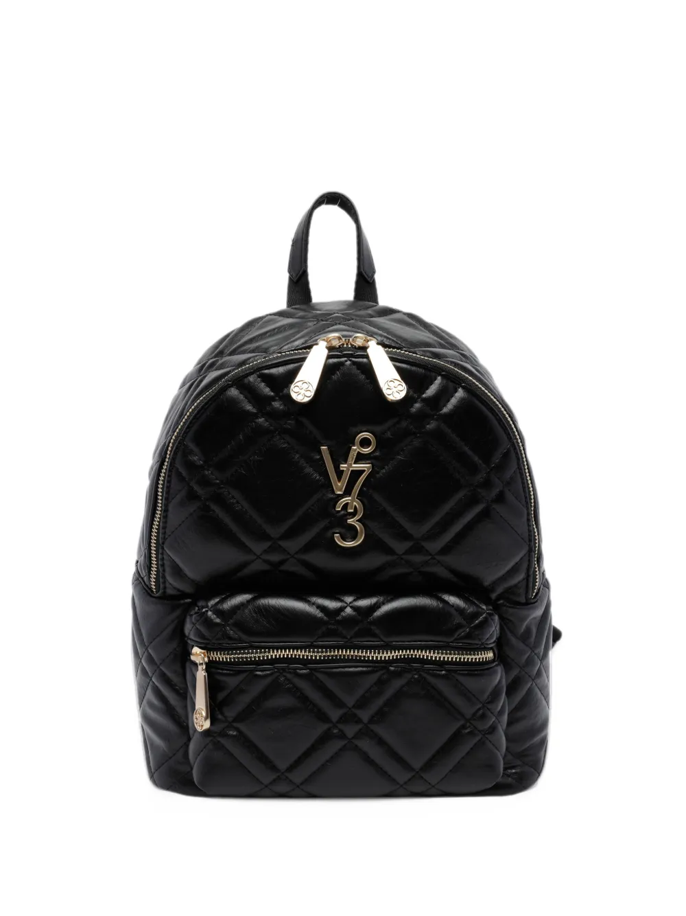 V°73 Diaspro quilted backpack - Nero