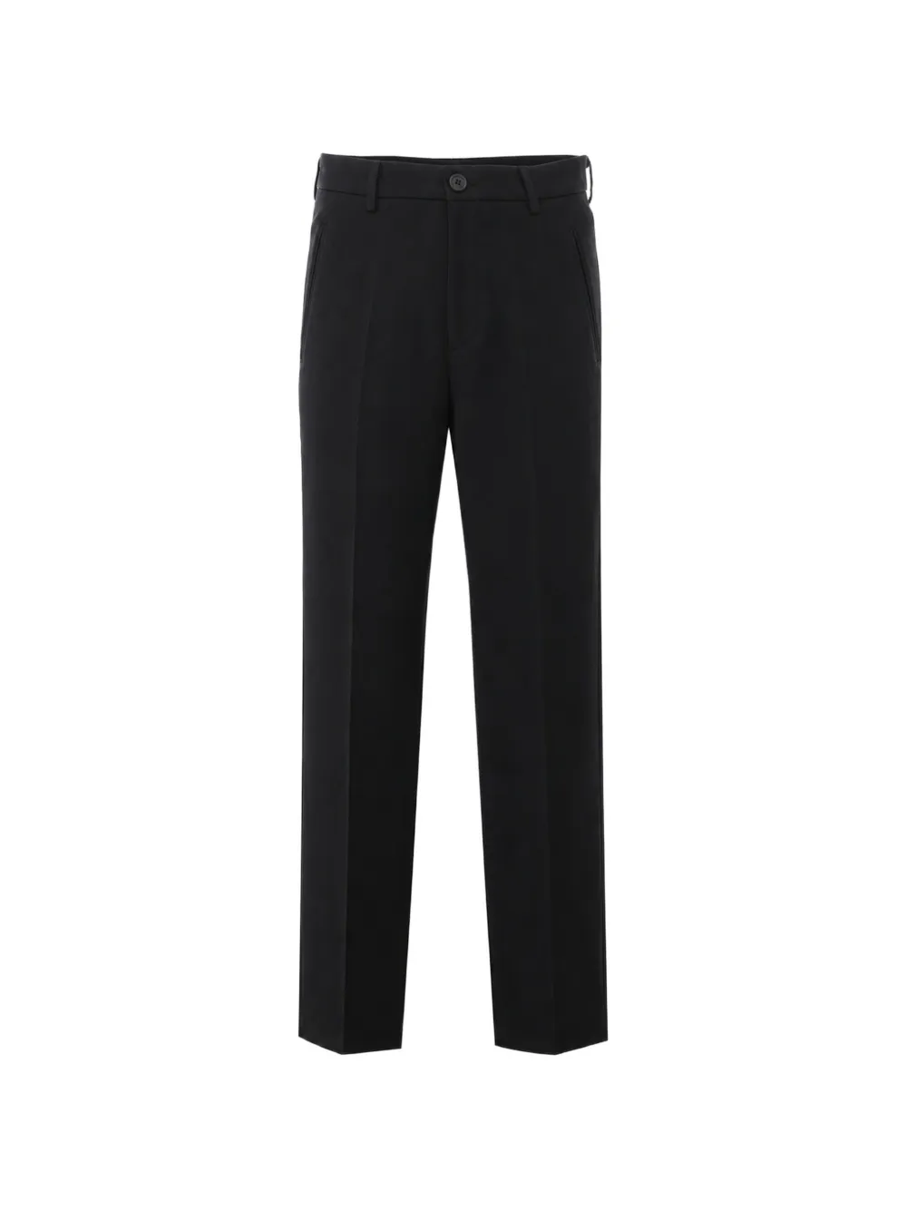 COOR straight-fit trousers Zwart