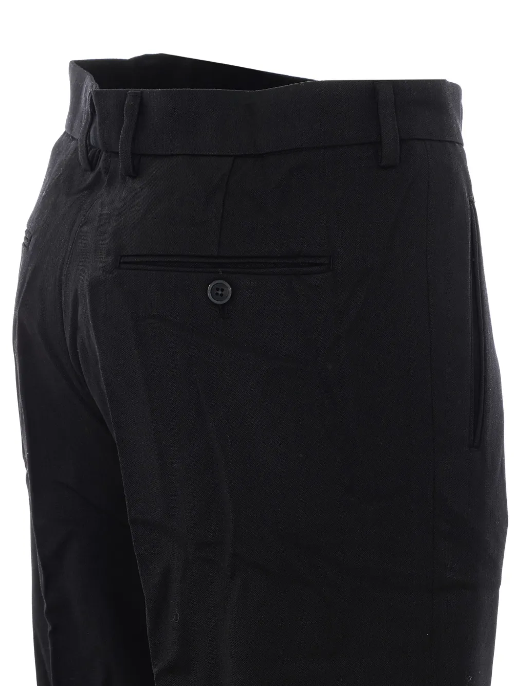 COOR straight-fit trousers Zwart