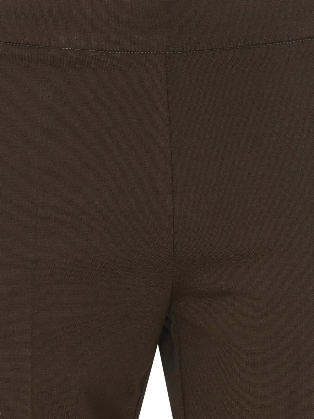 Rue du Bac Slim-fit broek met elastische taille Groen
