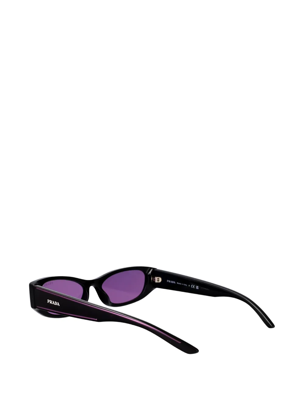 Prada Eyewear rectangular-frame sunglasses Zwart