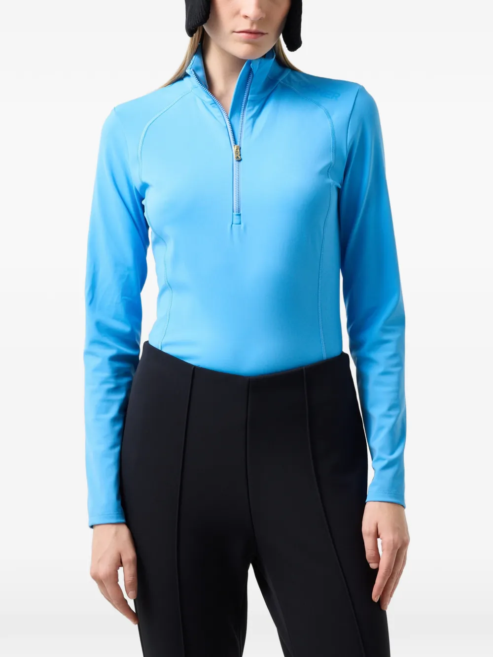 BOGNER Medita top met rits Blauw