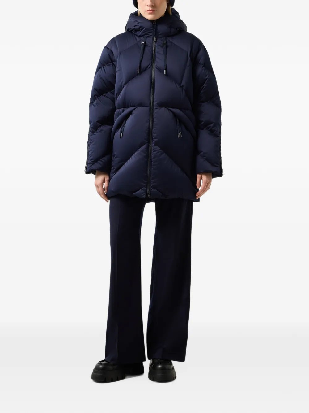BOGNER Glenda gewatteerd ski-jack met donsvulling Blauw