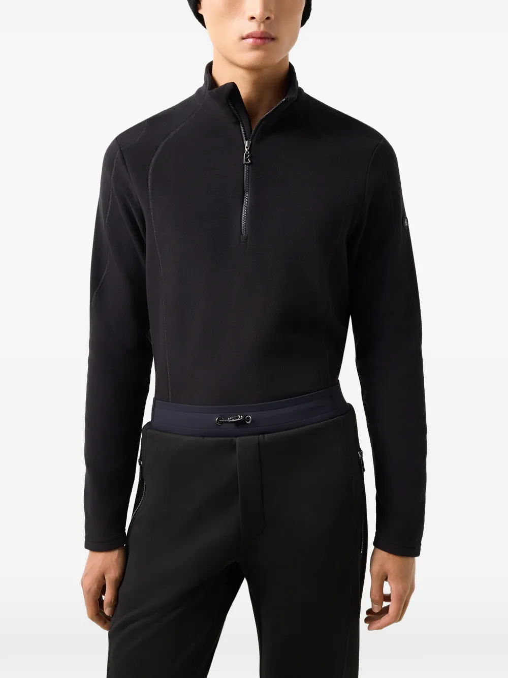 BOGNER Harry fleece top Zwart