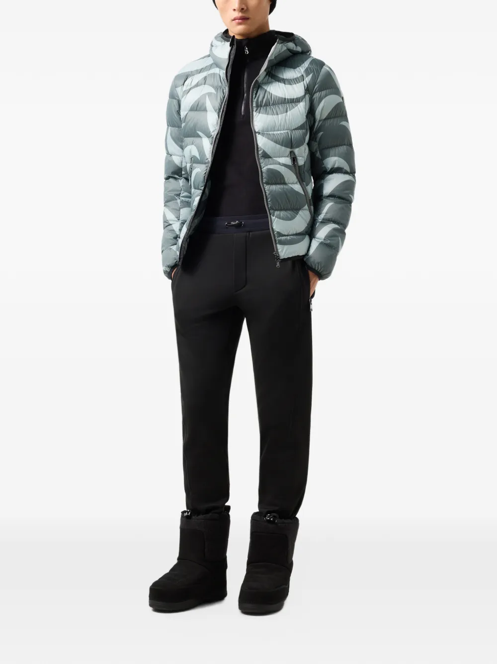 BOGNER Harry fleece top Zwart