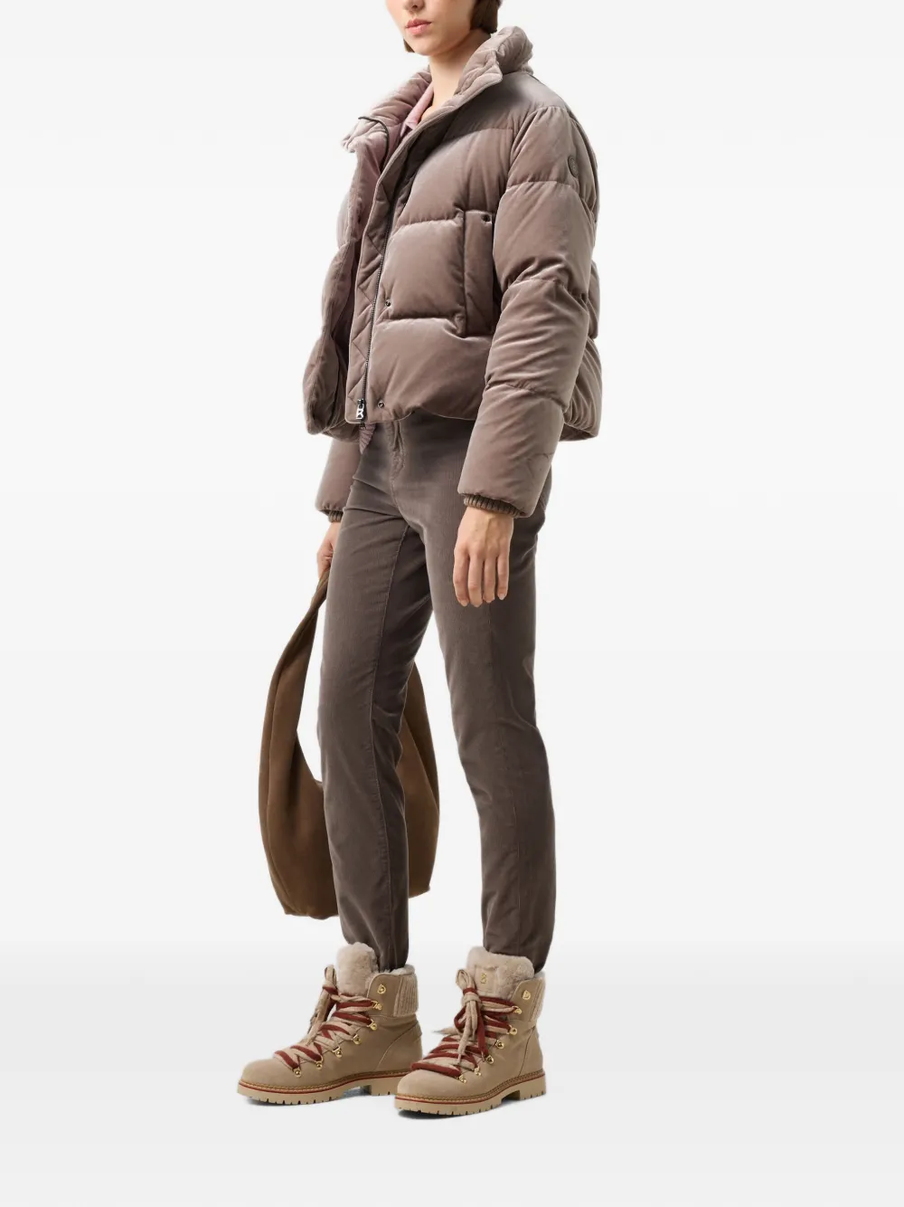 BOGNER Julie corduroy trousers Bruin