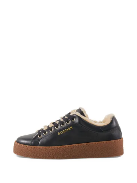 BOGNER Lucerne Sneakers mit Pelzbesatz