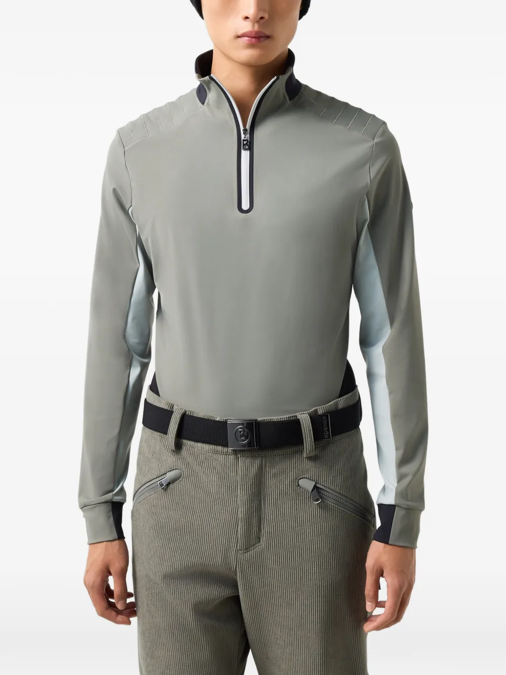BOGNER Tarion panelled base layer Grijs