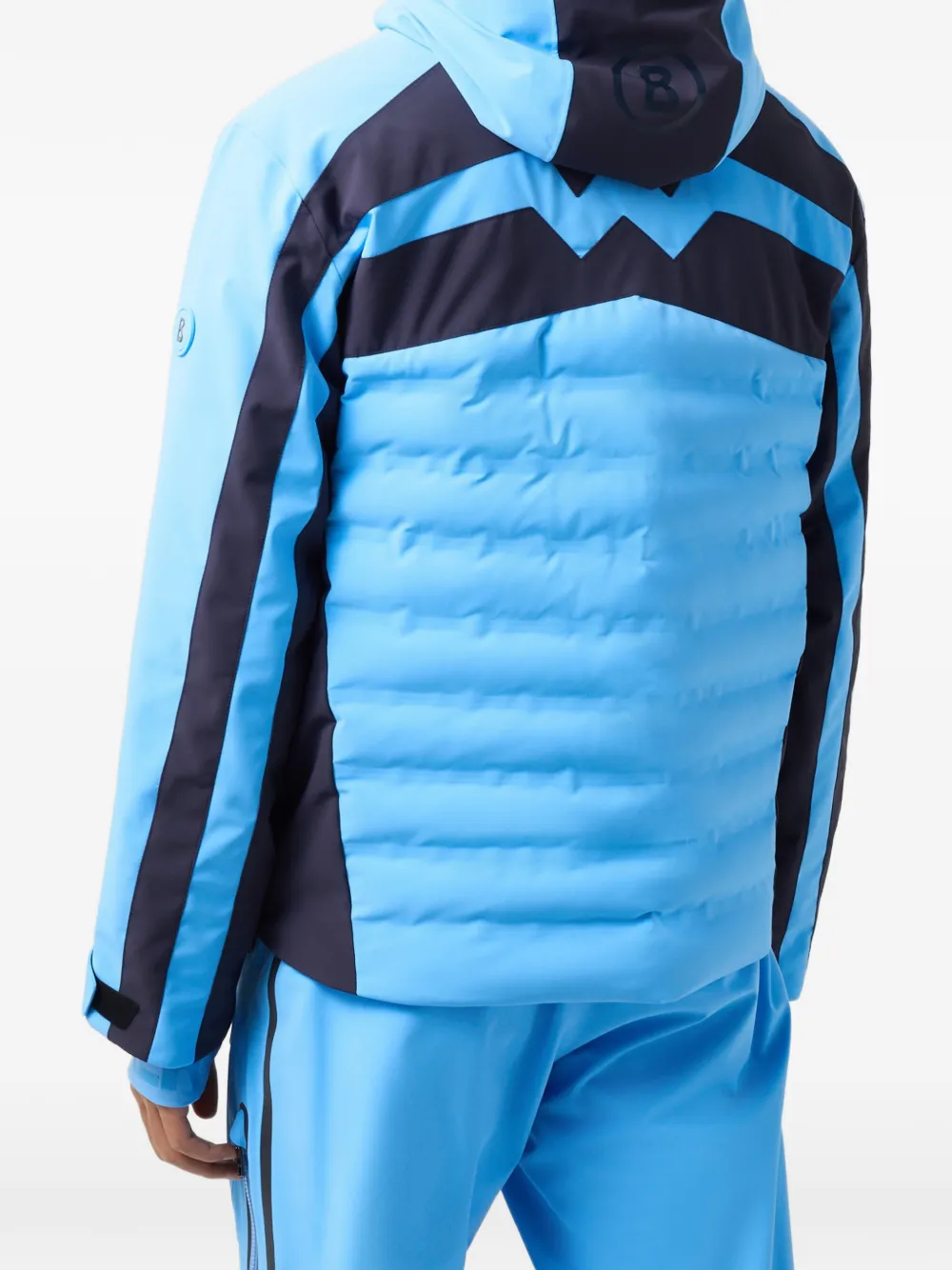 BOGNER Felis panelled ski jacket Blauw