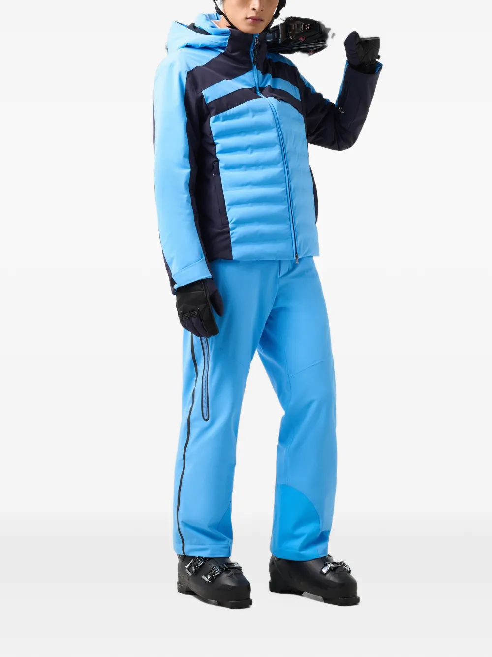 BOGNER Felis panelled ski jacket Blauw