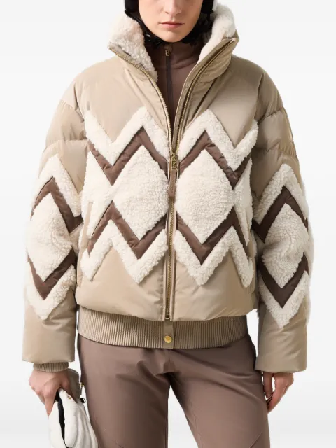 BOGNER Vaya teddy-fleece ski jacket
