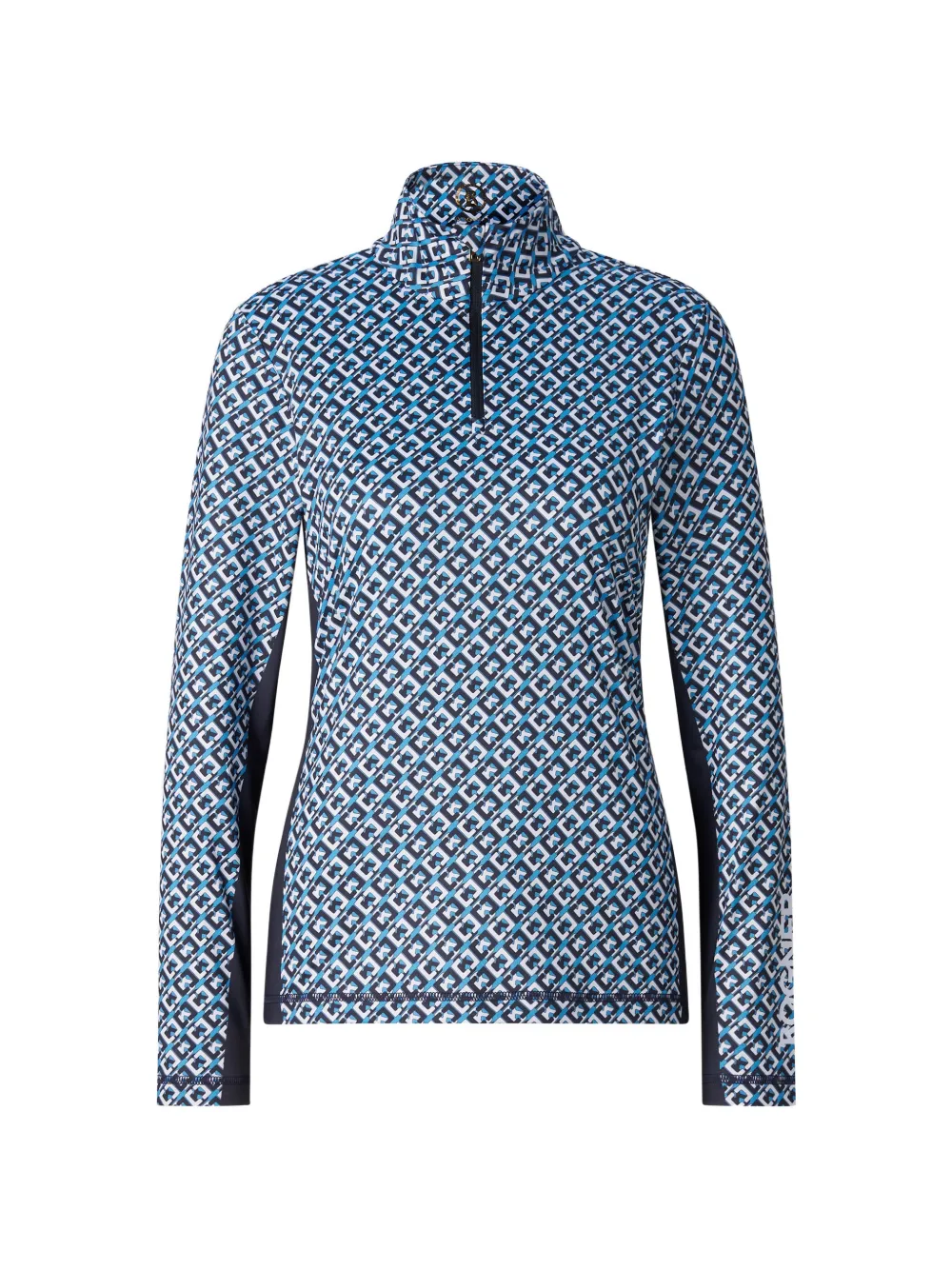 BOGNER Beline basislaag met logo-print Blauw