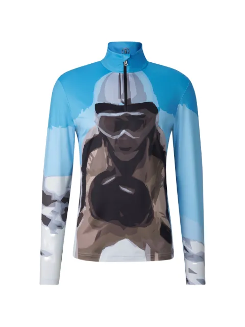 BOGNER Verti alpine-print base layer