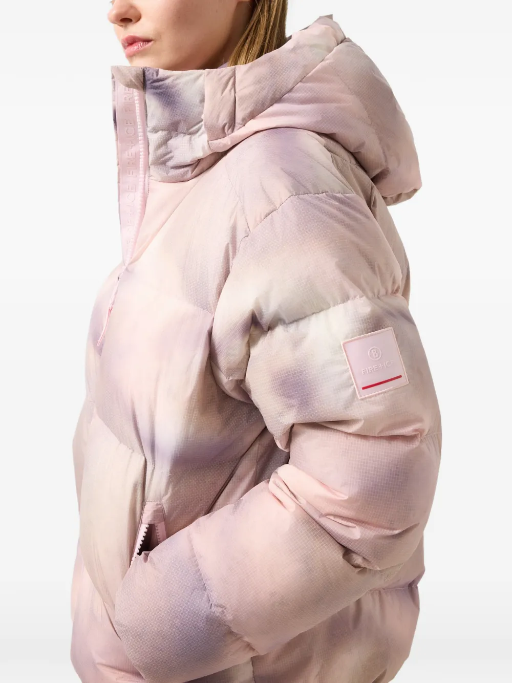 BOGNER FIRE+ICE Vally ski-jack met print Roze