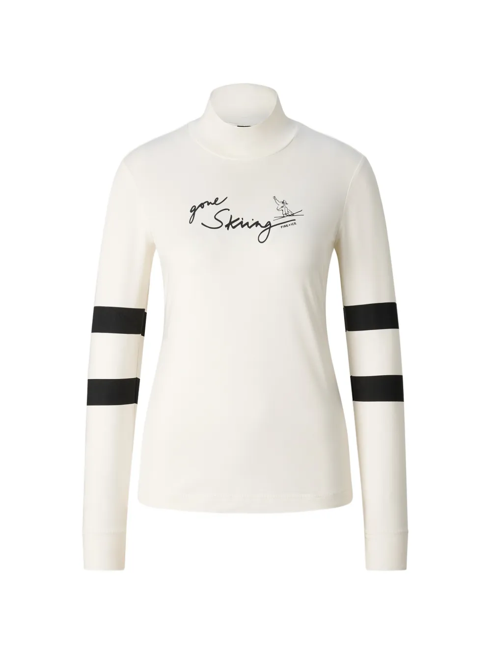 BOGNER FIRE+ICE Malu graphic-print base layer - Bianco